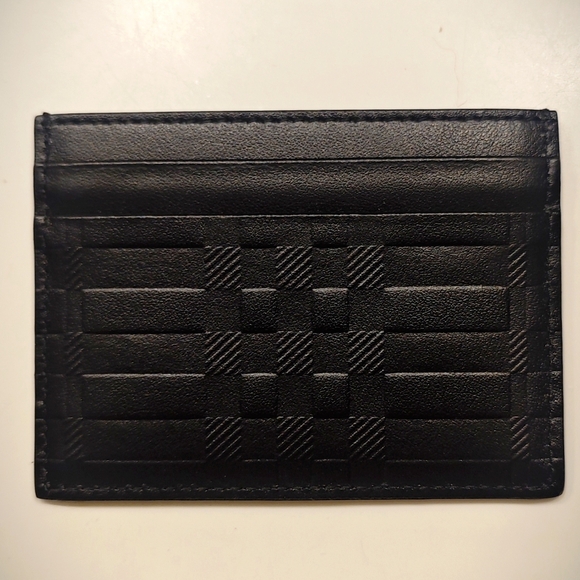 Burberry leather card case